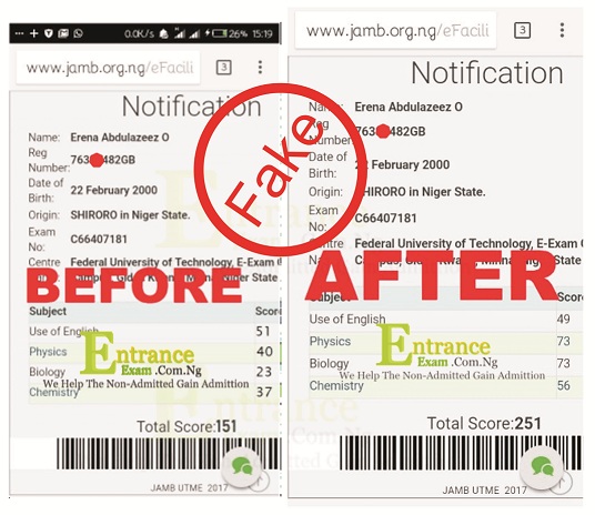 Upgrade Your JAMB Result (How True is it?)