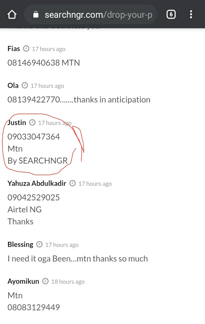 Friday Winners have been selected for FREE Airtime (Congratulations) 1