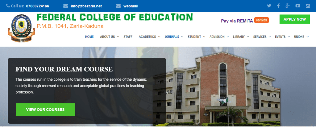 FCE Zaria NCE Result 2019/2020 See How to Check Result Online 2