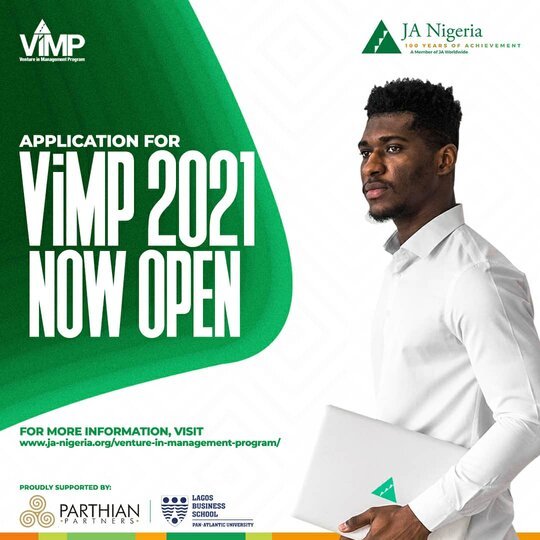 Apply For: Junior Achievement Nigeria Venture in Management Program (ViMP) 2021. 2