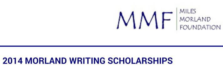 Apply For: Miles Morland Foundation Scholarship For Writers 2021 £18,000 2