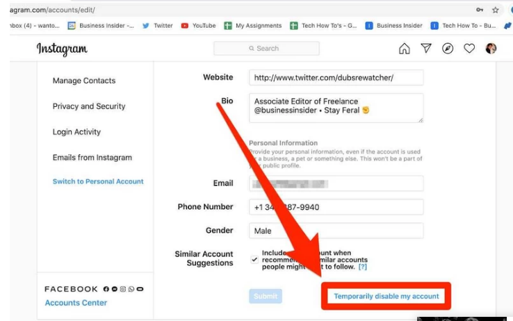 How to Delete Instagram Account | Step by Step Guide 2