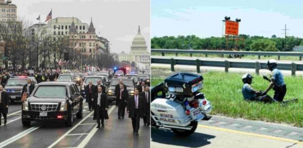 Donald Trump Motorcade Involved in Road Accident