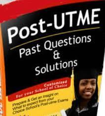 Post-UTME Past Questions & Answers