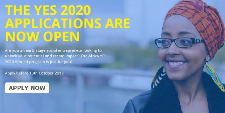 Apply For Africa Young Entrepreneur Support (YES) Program 2020