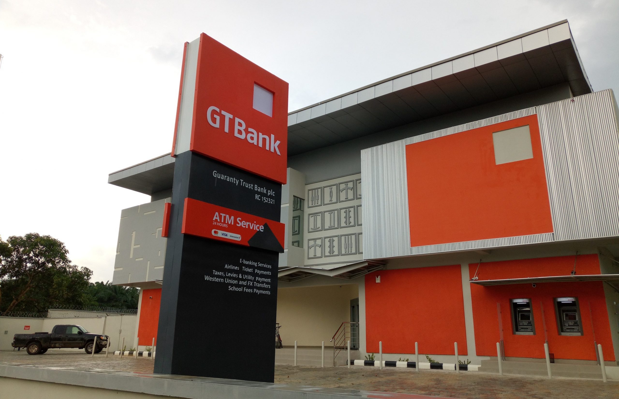 Guaranty Trust Bank plc is a foremost Nigerian financial institution with vast business outlays spanning Anglophone West Africa and the United Kingdom.