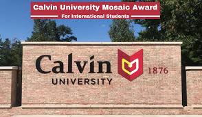 2020 International Mosaic Award At Calvin University - USA