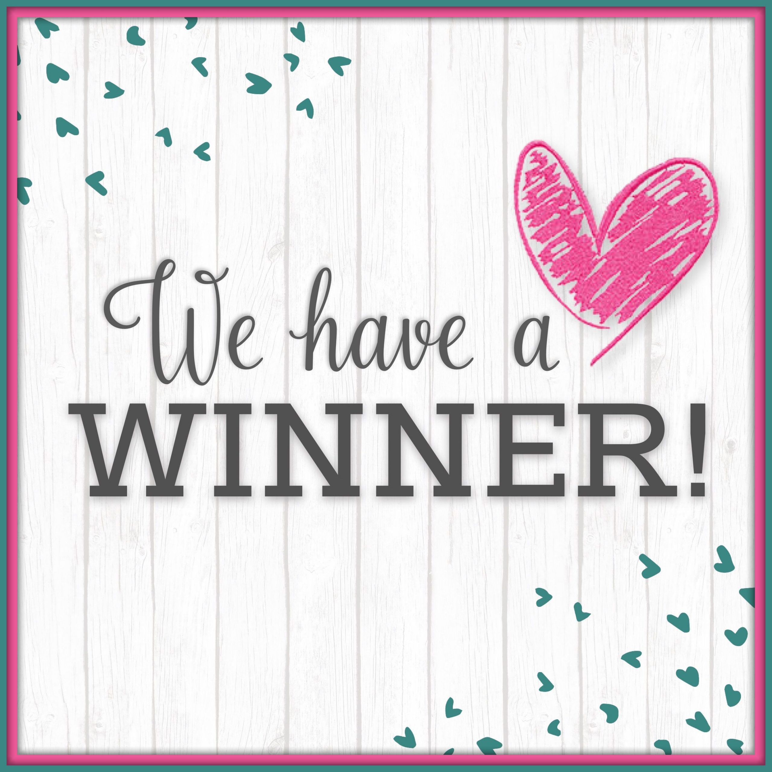 Hurray! Our Giveaway Winners have been Selected (You can participate in the next one)