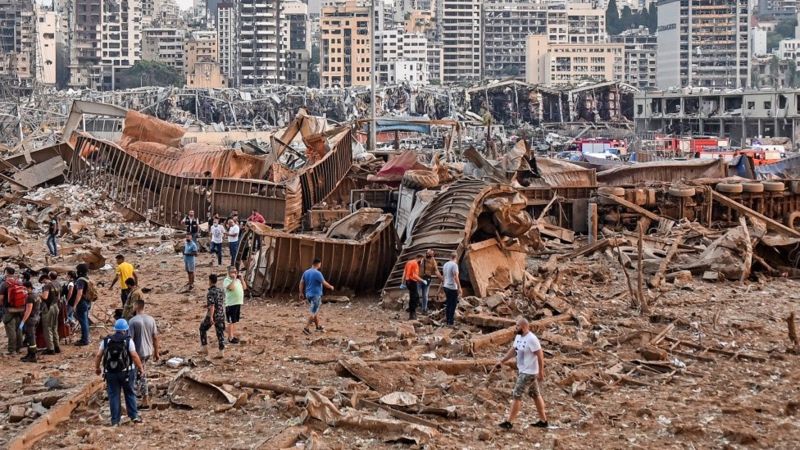 Photos from Lebanon Explosion today