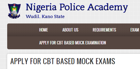 Nigeria Police Academy Mock Exam Date 2020 Release