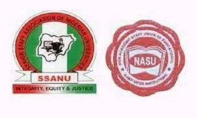 SSANU and NASU Set to Embark on a Two Weeks Warning Strike