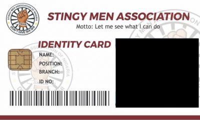 LOL: How to Get your Stingy Men Association Nigeria ID Card (SMAN) #StingyMenAssociation