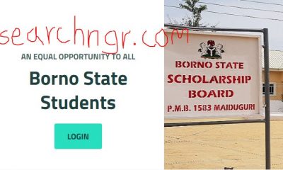 Borno State Scholarship Registration Form Portal 2021 apply at www.scholarship.bo.gov.ng