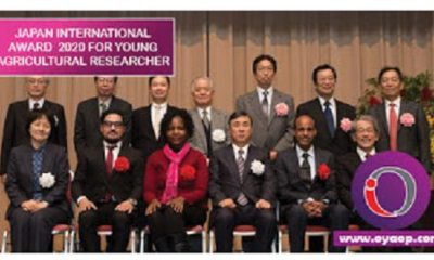 Japan International Award for Young Agricultural Researchers (Japan Award) 2021