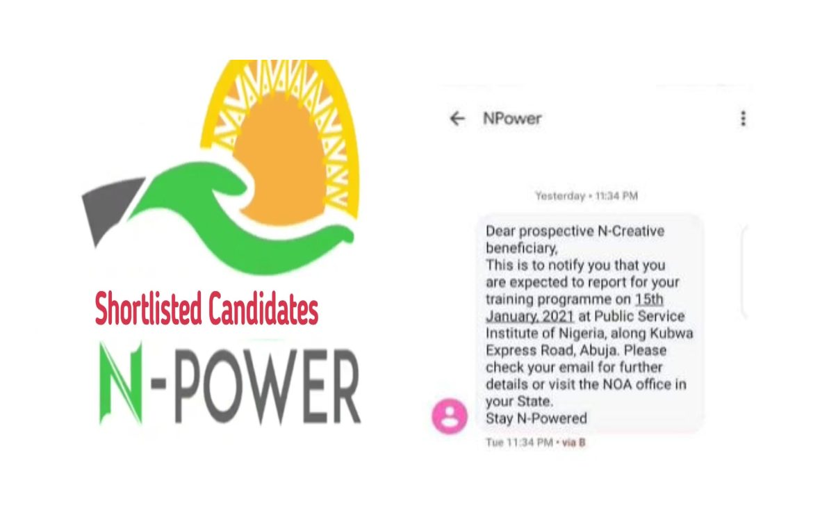 Breaking: Npower 2021 Begin Shortlist for Batch C, N-Creative