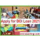 BOI Loan: Apply for BOI Manufacturing Loan 2021 (Get Up to 10 Million)