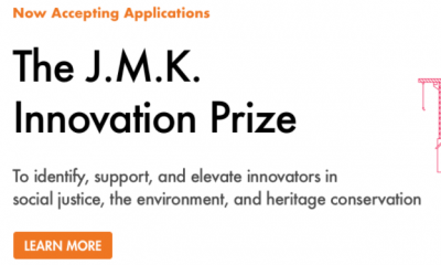 Apply for 2021 J.M.K. Innovation Prize, Get Up to $25,000 Cash Grant