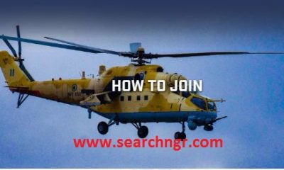 Apply for Nigerian Airforce BMTC Recruitment 2021 (Application Guidelines)