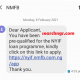 NYIF begin Shortlisting Candidates for Disbursement (See message)