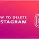 delete Instagram account