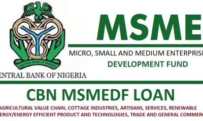 Apply for CBN MSME Development Fund N220 Billion Loan For Start-up