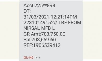 CBN Nirsal Covid-19 Loan Disbursement Rolling (Have you received Alert)