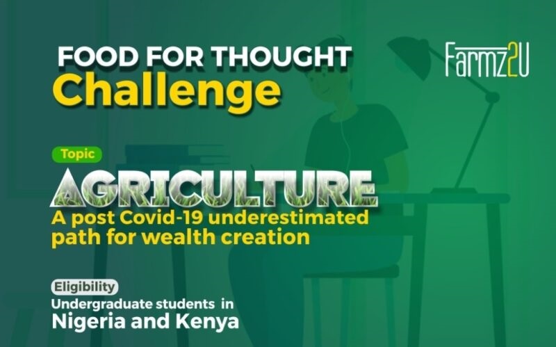 ‘Food For Thought’ Challenge for Nigerians and Kenyans ( Get Upto $100 in Cash) 2021