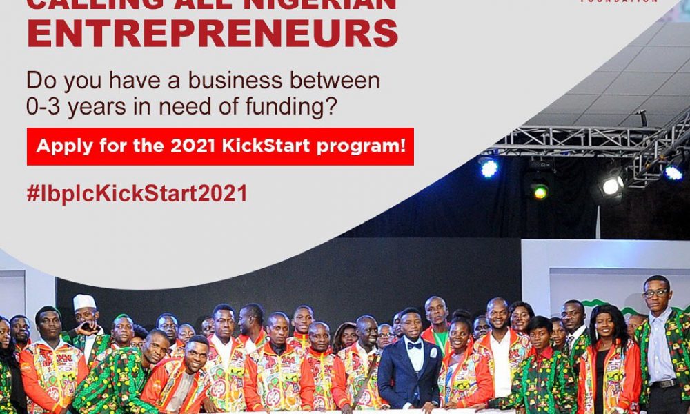 Application for Kickstart Grant 2021 Now Open (Get up to N2million in Cash)