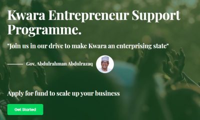 Apply for Kwara State Kwapreneur Loan 2021 (Get Upto 3Million - Go to application Portal kwapreneur.com