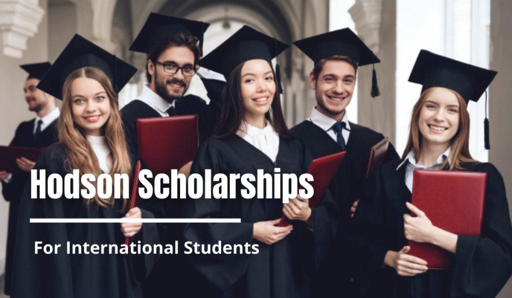 Apply For: 2021 Hodson Scholarships USA 1