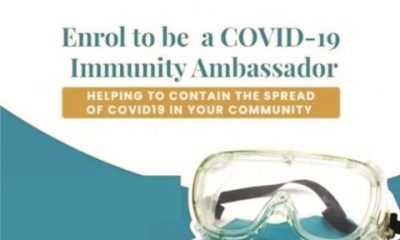 Apply For: Covid-19 Immunity Ambassador Program 2021 9