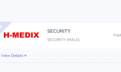 Apply for a Security Position at H-Medix official Website (SSCE)