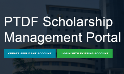 PTDF Scholarship 2021/2022, For Undergraduate, Masters, and PhD