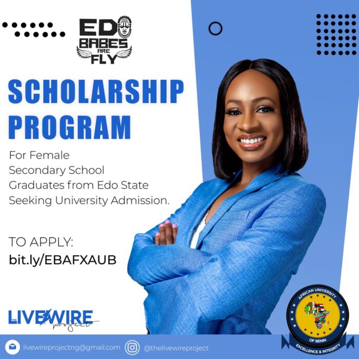 Apply for Edo Babes Are Fly Scholarship Program 2021 for Undergraduates