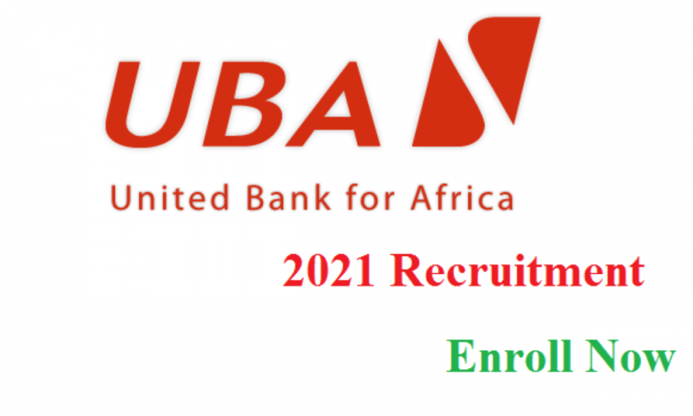 Jobs: Massive Recruitment at UBA Bank 2021 (Jobs Available For Graduates)