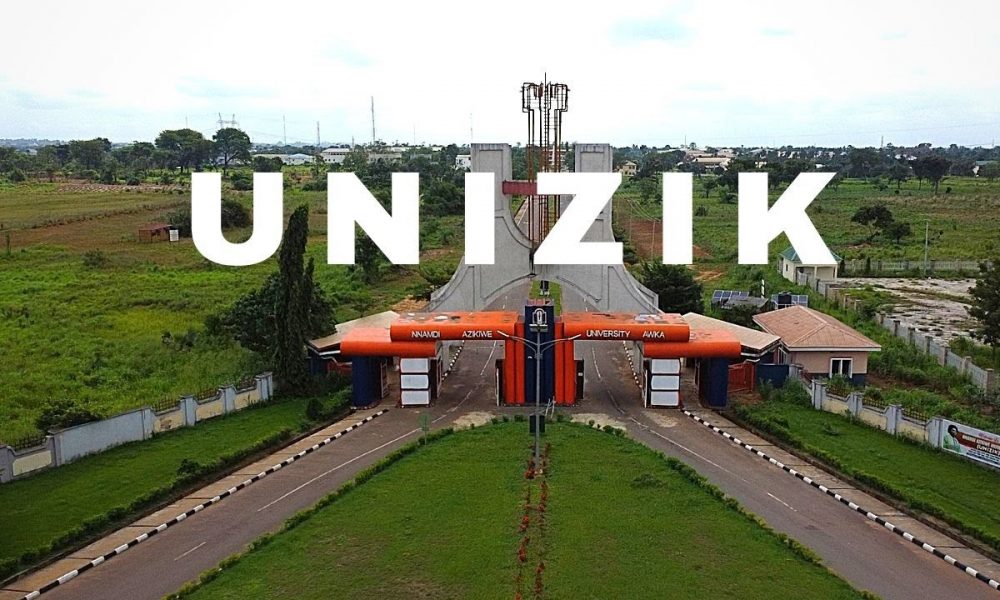 Nnamdi Azikiwe University Awka (UNIZIK) JUPEB Admission Form for 2021/2022 Academic Session 28