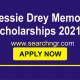 The Central Florida English-Speaking Union Jessie Drey Memorial Scholarships 2021