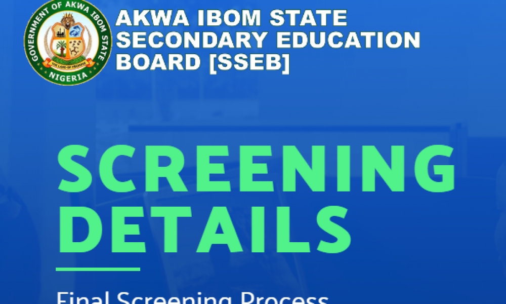 Akwa Ibom SSEB 2021 Teachers Shortlisted Names Released