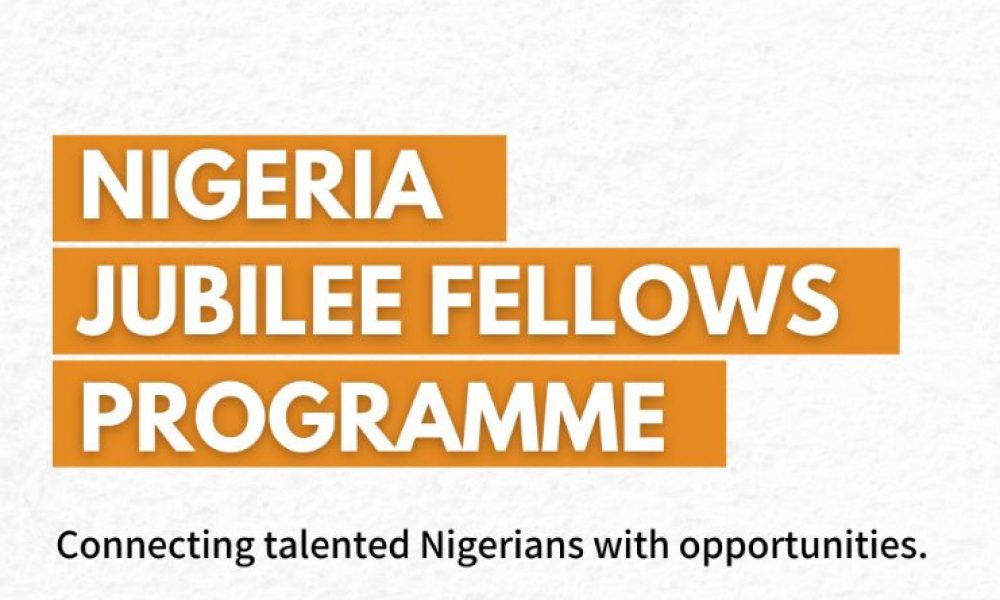 Portal to Apply for Nigeria Jubilee Fellows Programme (NJFP) 2021