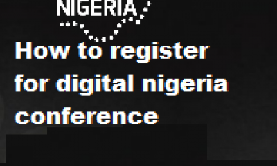 How to Register for Digital Nigeria Conference and Exhibition 2021