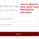 How to Apply for Osun State Teachers Recruitment 2021/2022