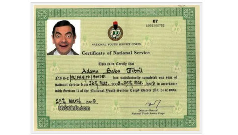 Places You Can Not Work Without NYSC Certificate