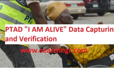 PTAD "I AM ALIVE" Data Capturing and Verification Process 2021