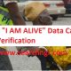 PTAD "I AM ALIVE" Data Capturing and Verification Process 2021