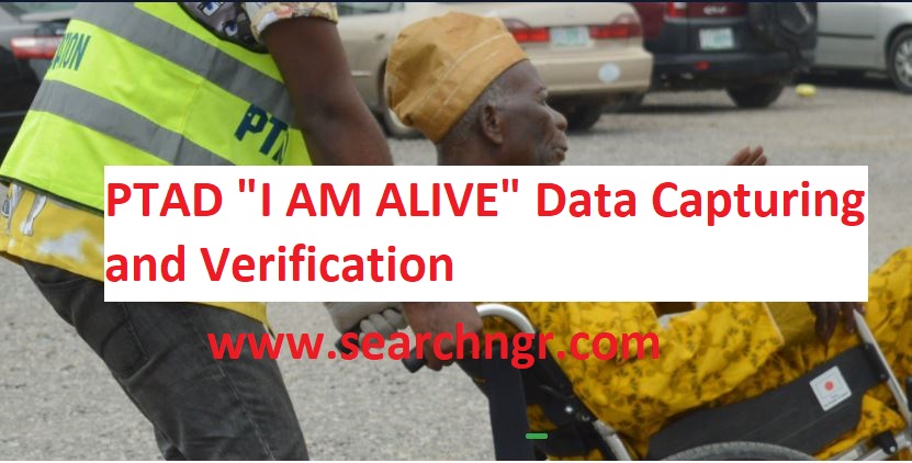 PTAD "I AM ALIVE" Data Capturing and Verification Process 2021