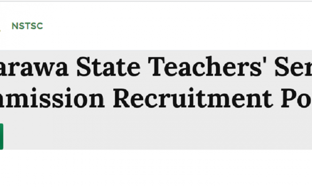 Apply for Nasarawa State Teachers’ Recruitment 2021