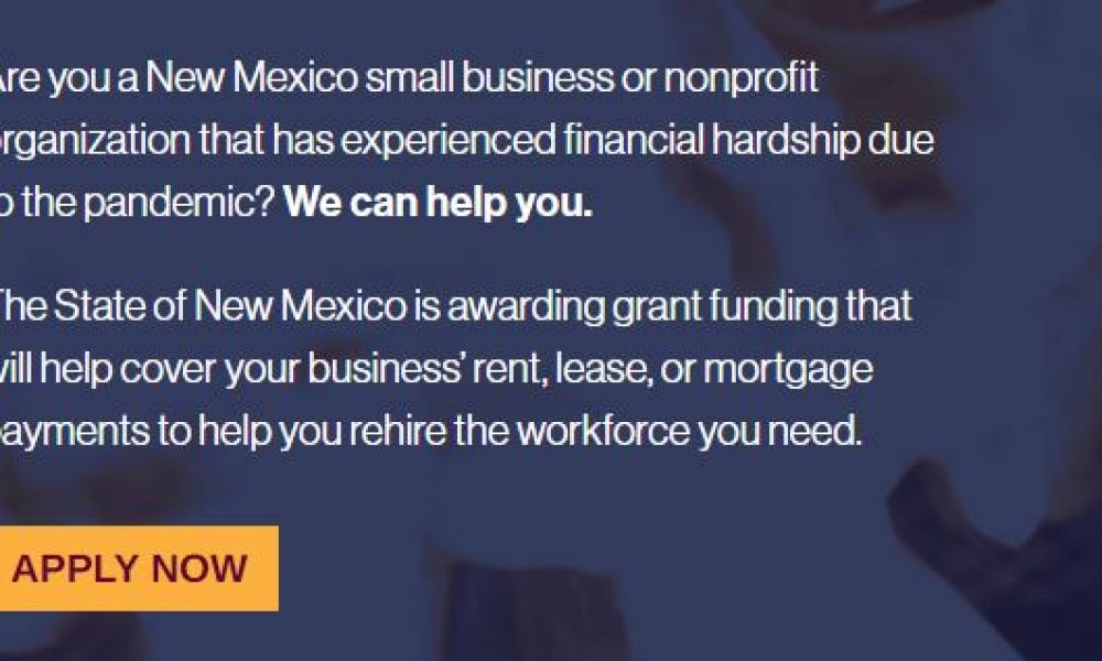 Apply for Mexico Recovery Grant 2021 (Estimated Grant Award: $100,000)