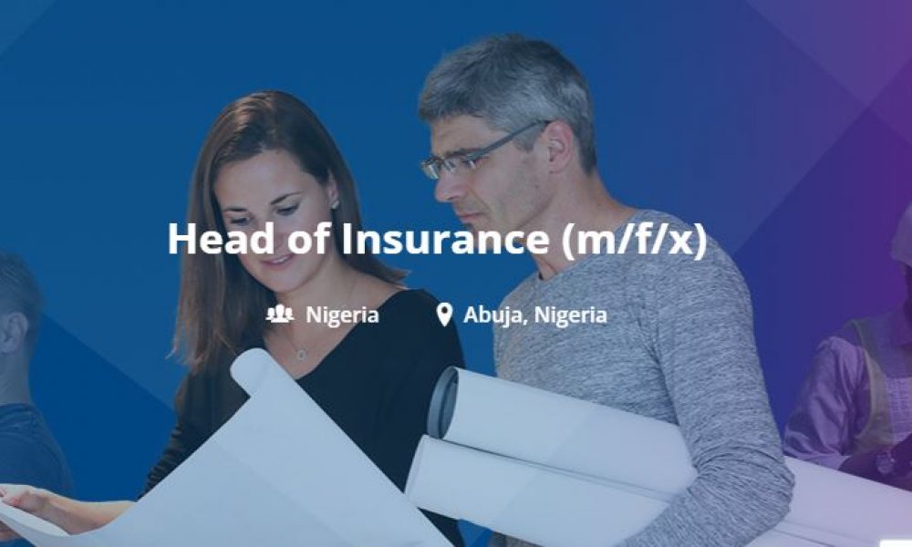 Julius Berger Nigeria Plc Recruitment For Head Of Insurance - Apply Now