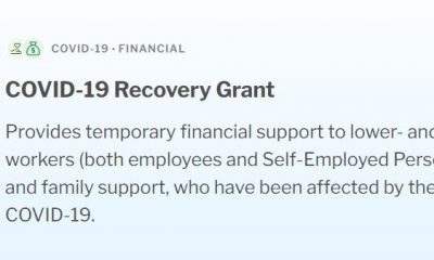 Apply for Singapore COVID-19 Recovery Grant 2022 - Date Extended