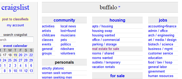 Craigslist Buffalo: Find Jobs and Services, Get Sales (In 2022)